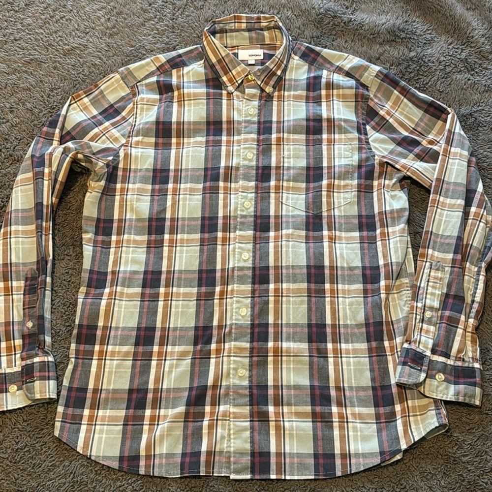 Sonoma Plaid Button Down